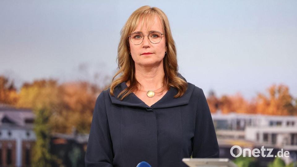 Verhaltene Stimmung bei der Kandidatin der Linken Bild: Jan Woitas/dpa