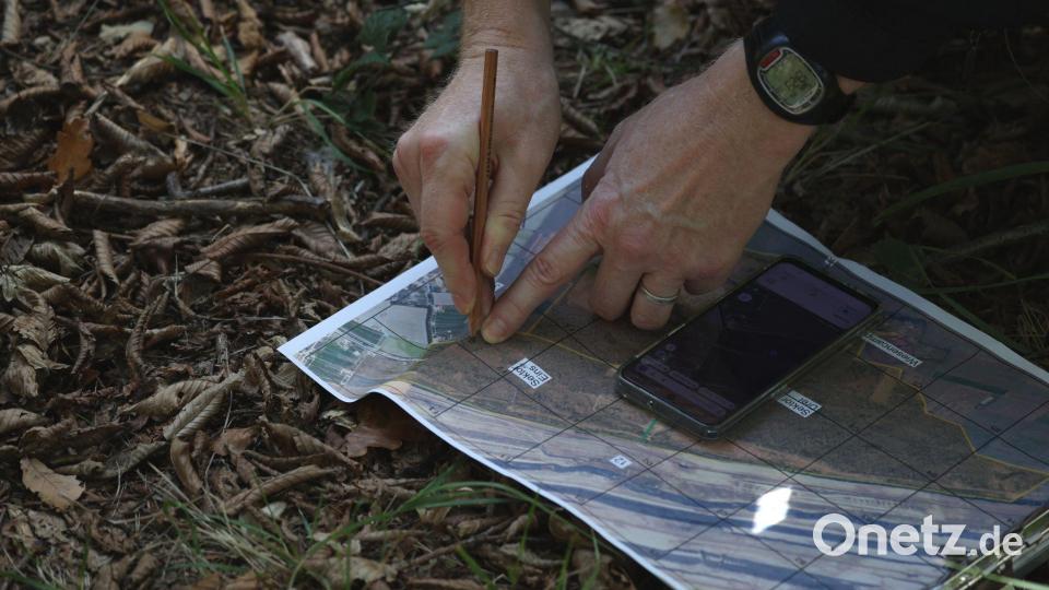 Das Gebiet wird systematisch von den Einsatzkräften erfasst. Bild: Christoph Reichwein/dpa