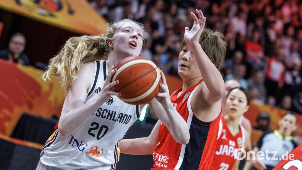 Frieda Bühner war gegen Japan beste deutsche Werferin. Bild: Andreas Gora/dpa