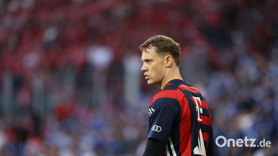 Manuel Neuer wurde bei seinem möglicherweise letzten Auftritt in der Schalker Arena ausgepiffen. Bild: Fabian Strauch/dpa