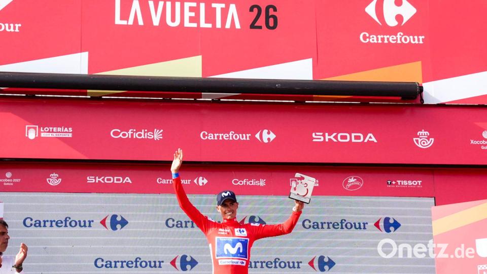 Enric Mas darf auf seinen ersten Gesamtsieg bei der Vuelta hoffen. Bild: Marian León/EUROPA PRESS/dpa