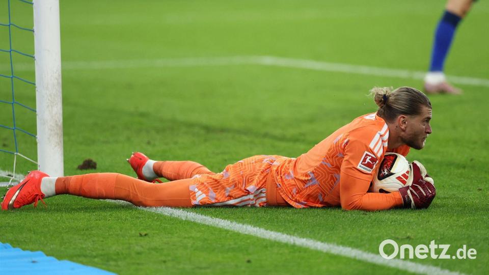 Sicherte den Schalker Heimpunkt gegen den FC Bayern: Torwart Loris Karius. Bild: Fabian Strauch/dpa