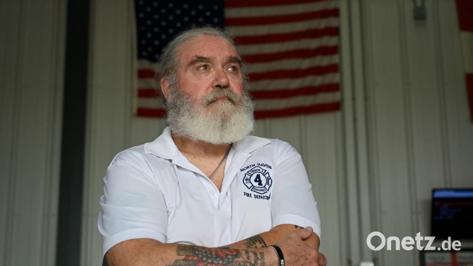 Achtmal hat sich Curt Andrews schon Hautkrebs entfernen lassen müssen - an den Stellen seines Körpers, die vor 25 Jahren dem Staub ausgesetzt waren, den die Anschläge auf die Türme des World Trade Centers verursacht haben. Bild: Anne Pollmann/dpa
