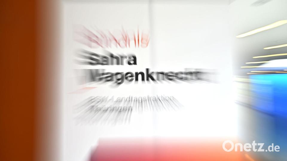 Der Bruch mit der Spitze des Thüringer BSW-Landesverbands stürzte die Partei in Turbulenzen. (Symbolbild) Bild: Martin Schutt/dpa