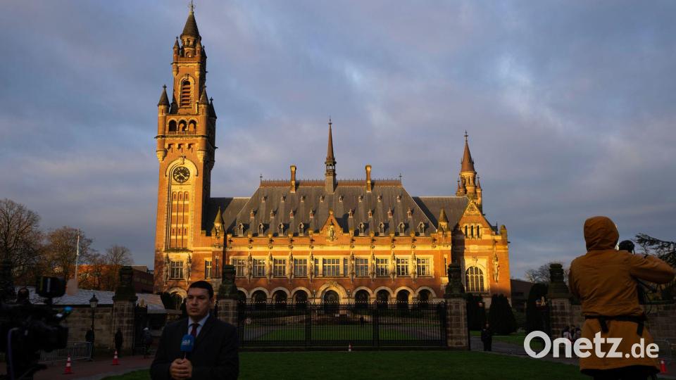 Deutsche Rüstungsexporte an Israel stehen beim Internationalen Gerichtshof in Den Haag auf dem Prüfstand. (Archivbild) Bild: Peter Dejong/AP/dpa