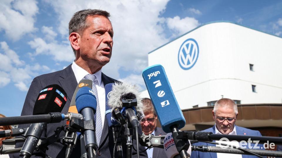 Lies: „Mit dieser Vereinbarung eröffnen wir Osnabrück eine echte industrielle Chance.“ Bild: David Ebener/dpa