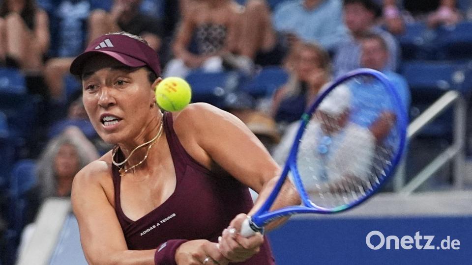 Jessica Pegula will in ihr drittes US-Open-Halbfinale in Serie. Bild: Frank Franklin II/AP/dpa
