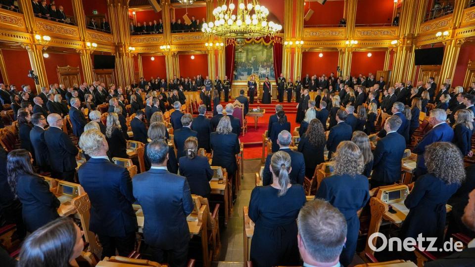 Zur Beerdigung werden hochrangige Gäste erwartet. (Archivbild) Bild: Lise Åserud/NTB/dpa