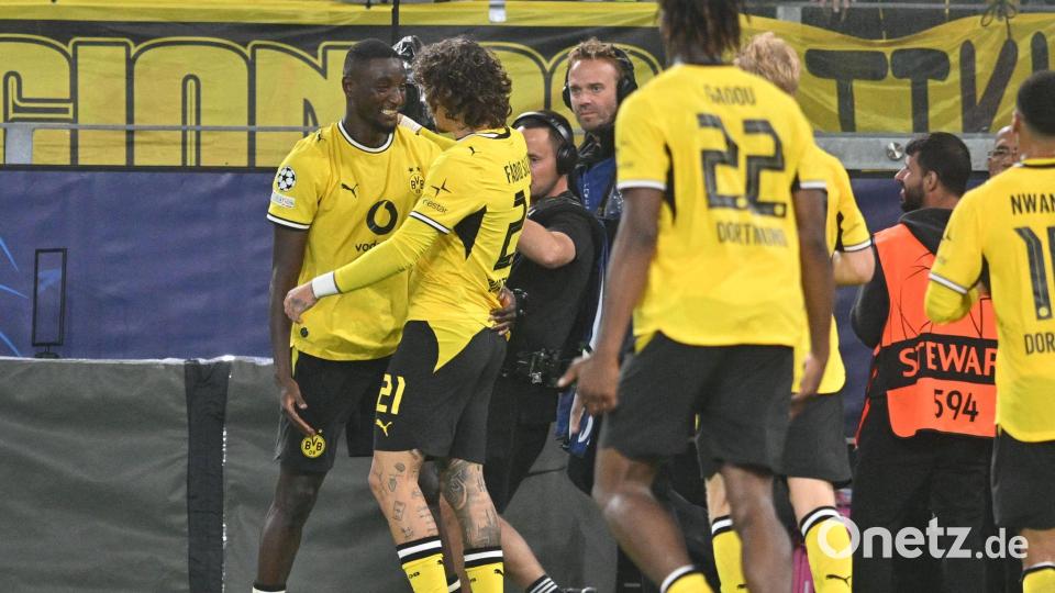 Dortmund ist mit einem Sieg in die Königsklasse gestartet. Bild: Bernd Thissen/dpa