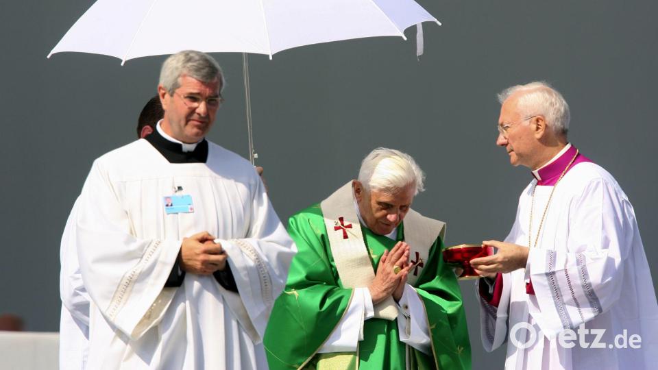 Der Papst feierte einen Gottesdienst auf dem Münchner Messegelände. (Archivbild) Bild: picture-alliance/ dpa
