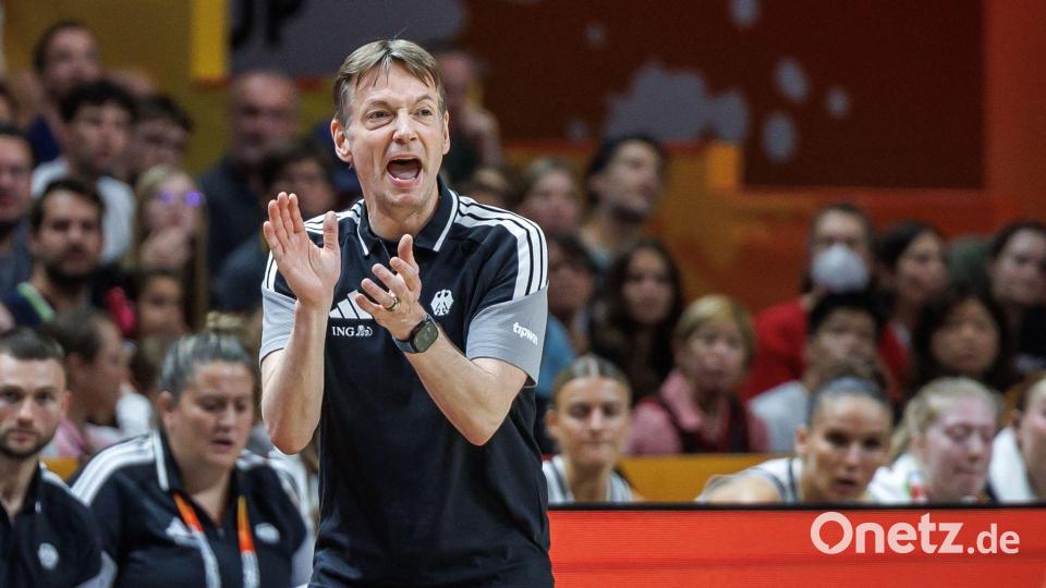 Bundestrainer Olaf Lange war sehr zufrieden mit der Leistung des deutschen Teams. Bild: Andreas Gora/dpa