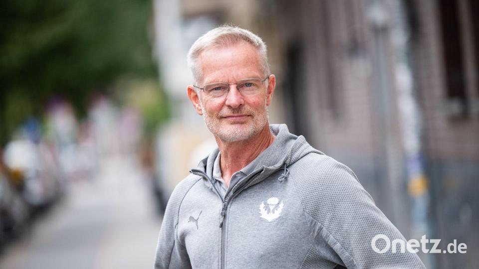 Jörg Sievers will in der Stadt Springe in der Region Hannover Bürgermeister werden. Bild: Julian Stratenschulte/dpa