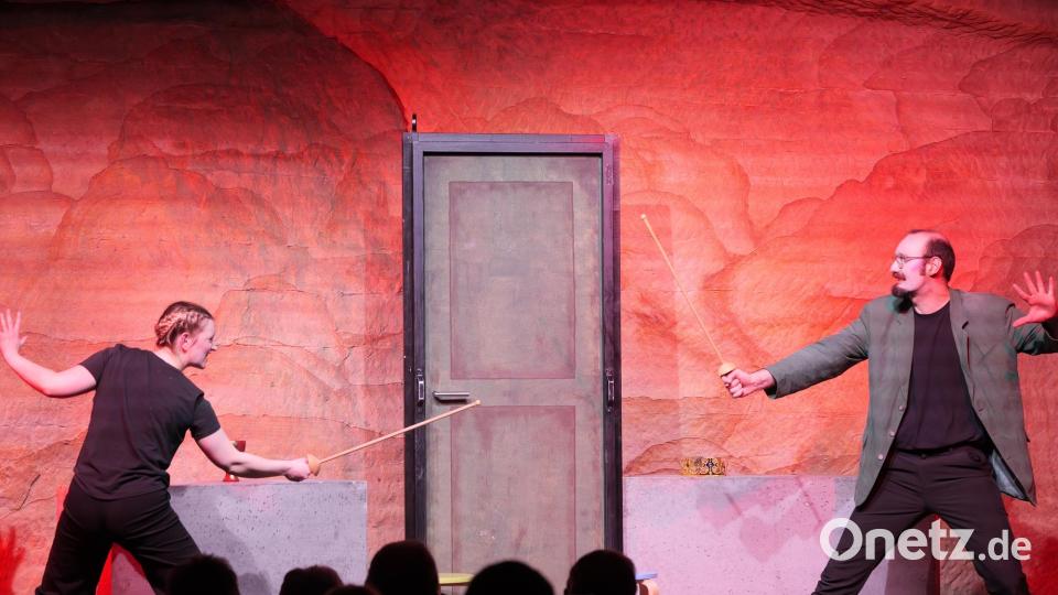 Eindrücke aus „Hamlet for you“ am Schafferhof. Bild: Florian Wein / OVIGO Theater