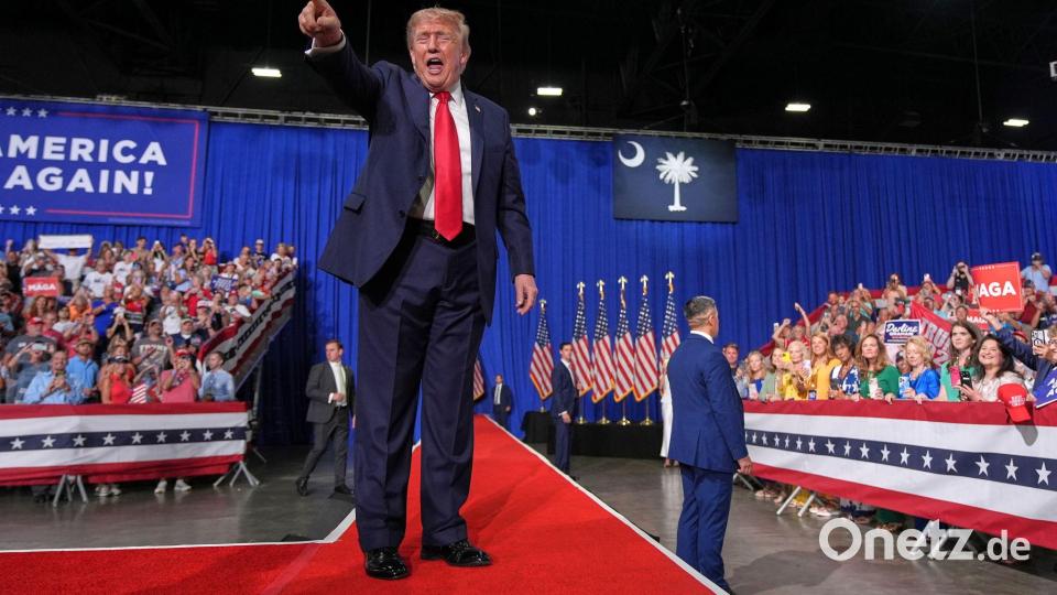 US-Präsident Trump wirft Kanada vor, die USA auszubeuten (Archivbild) Bild: Jacquelyn Martin/AP/dpa