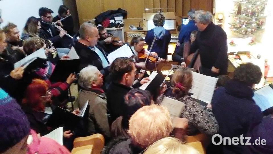 Die Böhmische Hirtenmesse unter der Leitung von Milos Bok wurde für die Gottesdienstbesucher zu einem Erlebnis. Bild: ld