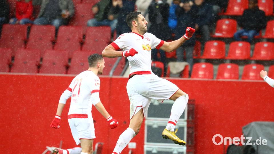 Ist da, wenn man ihn braucht: Hamadi Al Ghaddioui trifft doppelt und ersetzt Marco Grüttner und Sargis Adamyan. Bild: Jahn Regensburg