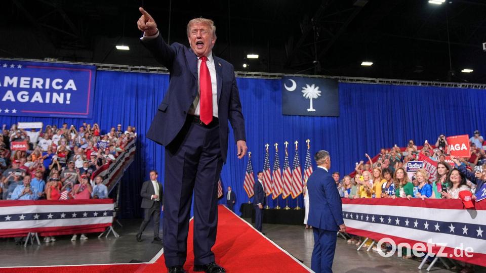 Trump sieht sich als wichtigen Faktor im Wahlkampf. (Archivbild) Bild: Jacquelyn Martin/AP/dpa