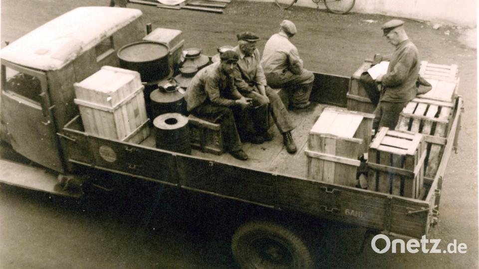 Einer der Lkw Magirus, mit denen Fabrikherr Albrecht Zeitler die Munition abtransportieren ließ. Bild: jrh