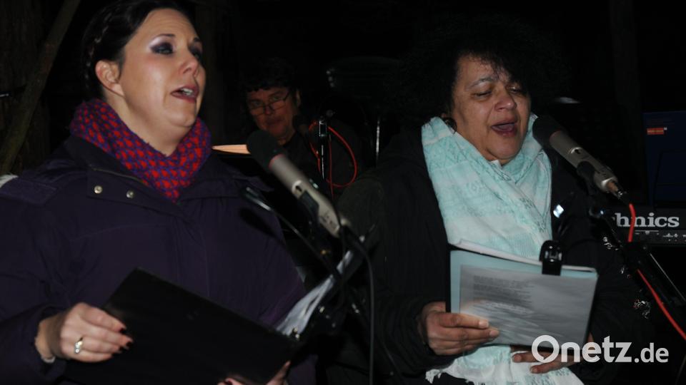 Zwei Stimmen fürs Herz: Ramona Fink und Eleanore Nemeth-Patton. Bild: gf