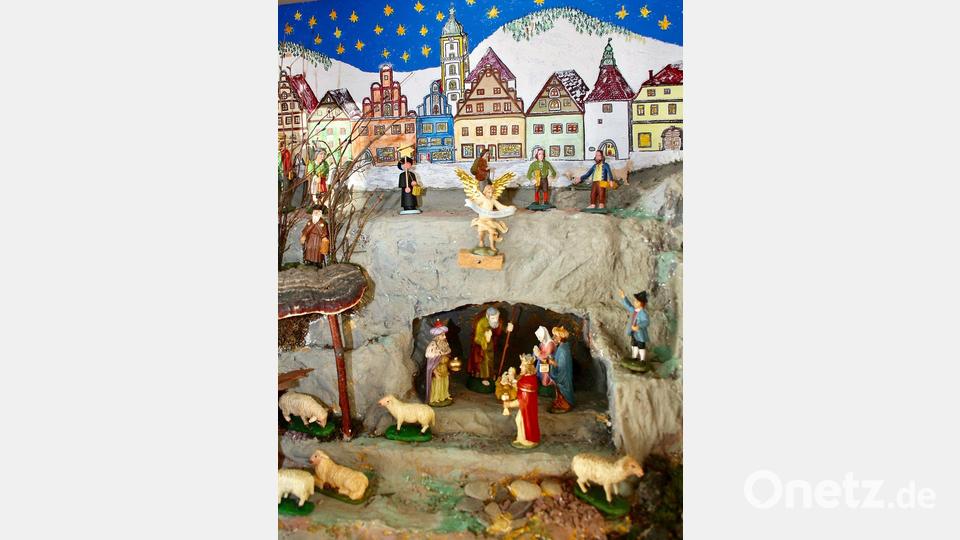 Die Heiligen Drei Könige stehen an der Krippe bereit, um ihre Gaben zu überbringen. Archivbild: cr