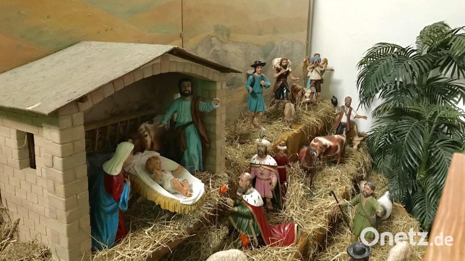Die Hirten und die drei Könige in der Kippe der Franziskaner-Klosterkirche in Pilsen. Bild: cr