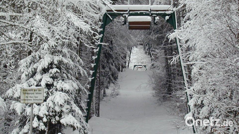 Die schneereichen Winter lockten Wintersportler zum Stückberg-Skilift und stärkten den Wintersportverein. Bild: gz
