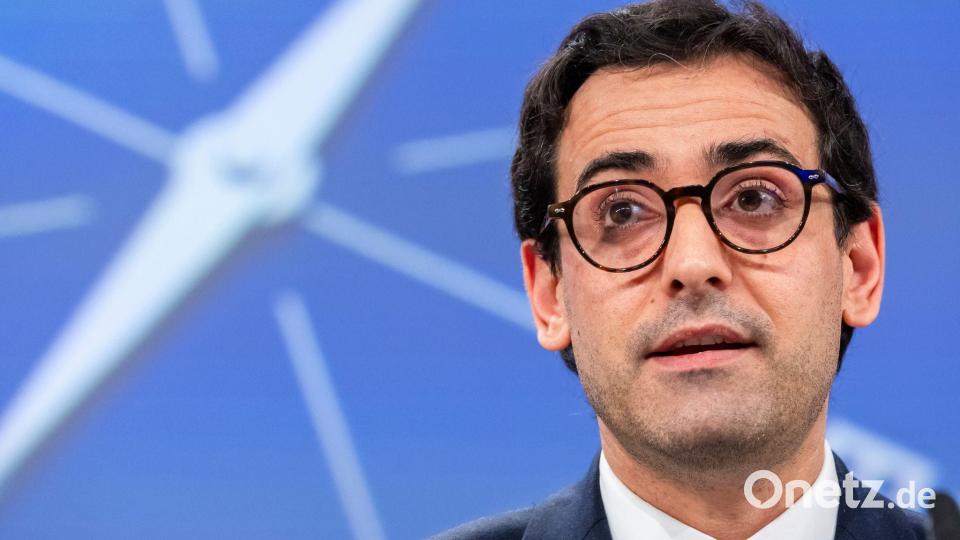 Stéphane Séjourné ist unter anderem für die Industriestrategie der EU-Kommission zuständig. (Archivbild) Bild: Geert Vanden Wijngaert/AP/dpa