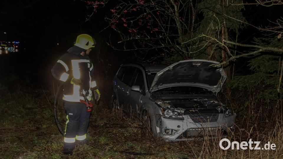 Unfall im Begegnungsverkehr bei Menzlhof Bild: rw
