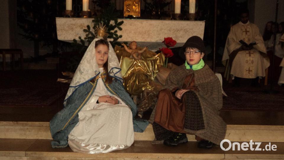 Die Geburt des Jesuskindes: Maria und Josef Bild: ksi