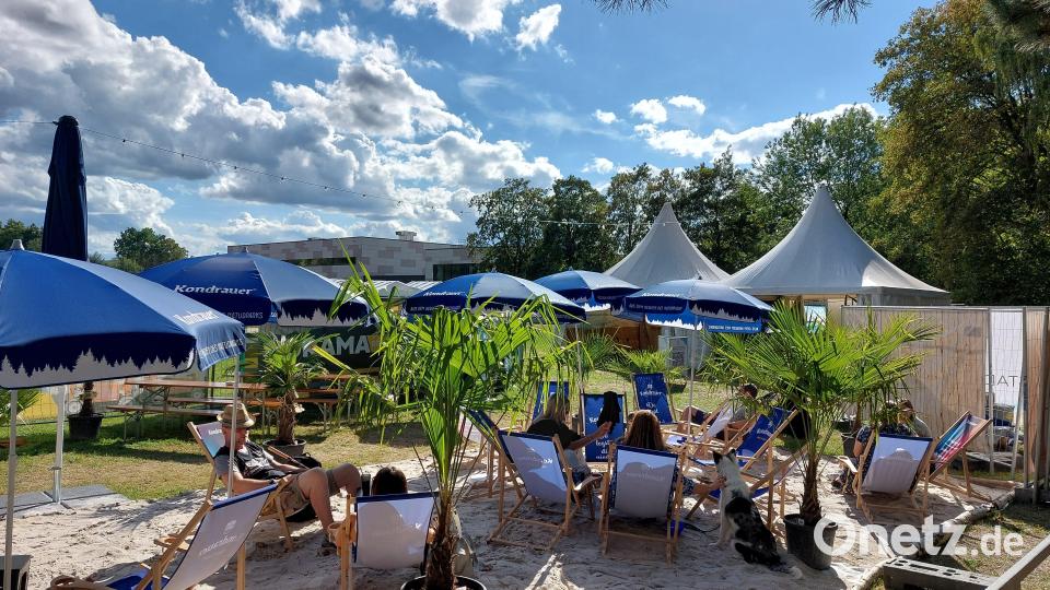 Nach elf Tagen "Stadtstrand Weiden" ziehen die Initiatoren ein positives Fazit. Archivbild: Helmut Kunz