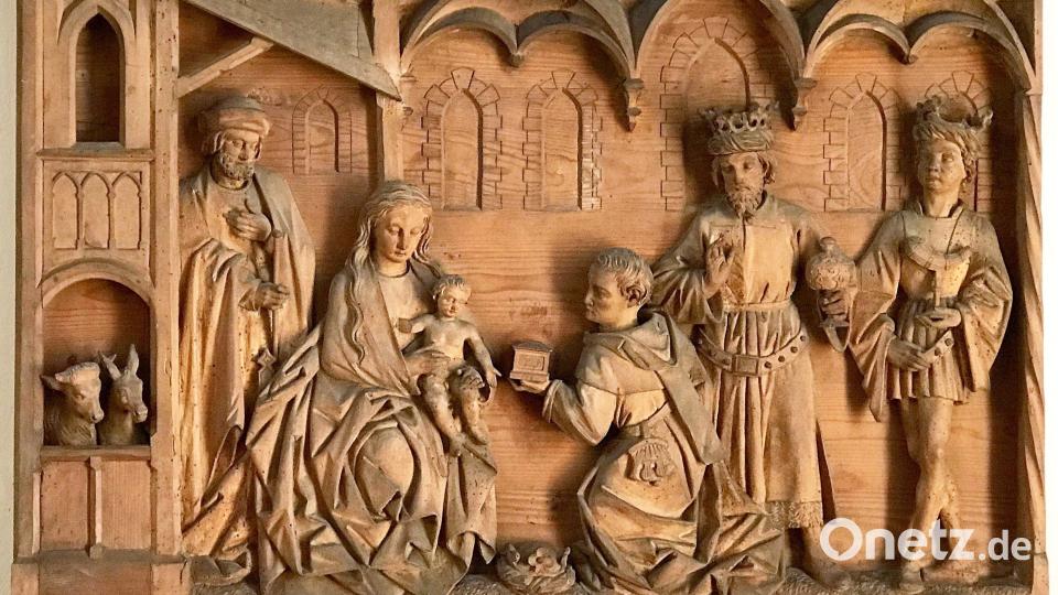 Das Holzrelief in der Franziskaner-Kirche in Ingolstadt zeigt eine beeindruckende Darstellung der Heiligen Drei Könige. Archivbild: Rainer Christoph