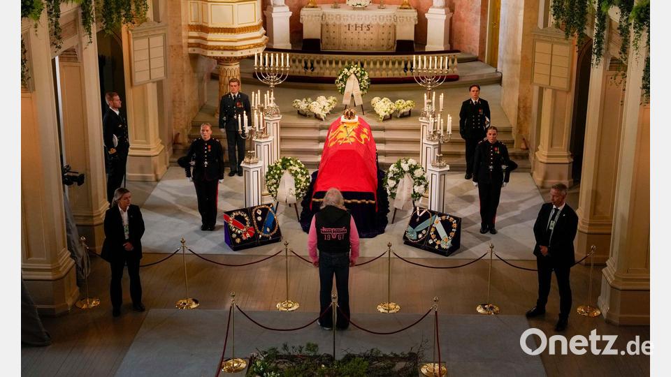 Norwegen nimmt Abschied von Harald V.. (Archivbild) Bild: Fredrik Varfjell/NTB/dpa