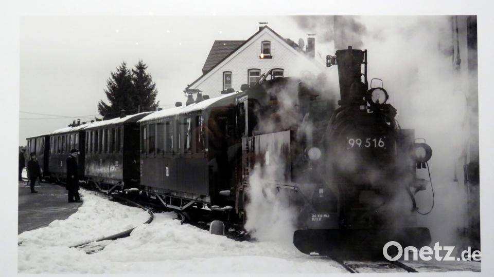 Nostalgische Erinnerungen an die Zeit der Dampfloks. Bild: ubb
