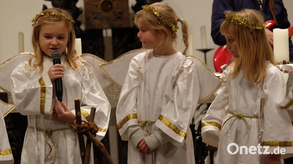 Süße Engel, Mia, Alicia und Annika. Bild: wlr
