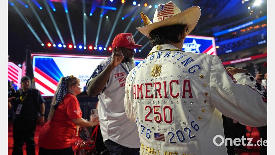 Republikaner halten Parteitag in Dallas ab. Bild: Alex Brandon/AP/dpa
