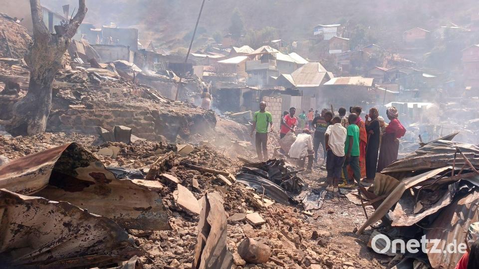 In dem Feuer starben mindestens 15 Kinder - die Zahl könnte jedoch deutlich höher sein. Bild: Janvier Barhahiga/AP/dpa