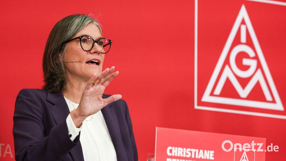 Die Chefin der IG Metall, Christiane Benner, sieht keinen Grund zum Verzicht. (Foto: Archiv) Bild: Hannes P Albert/dpa