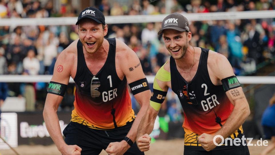 Nils Ehlers (l) und Clemens Wickler gehen getrennte Wege. (Archivbild) Bild: Marius Becker/dpa