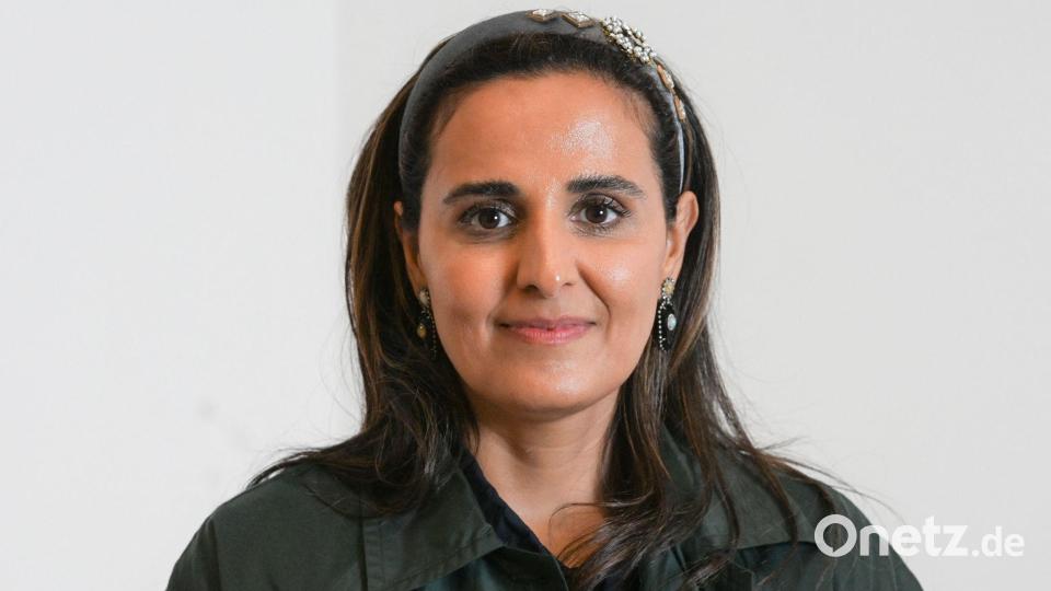 Die Vorsitzende von Katars Museumsbehörde: al-Majassa bint Hamad Al Thani. Bild: Jens Kalaene/dpa