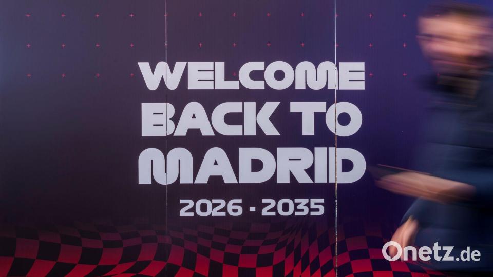 Gleich ein Vertrag über zehn Jahre: Madrid will Maßstäbe setzen. Bild: Manu Fernandez/AP/dpa