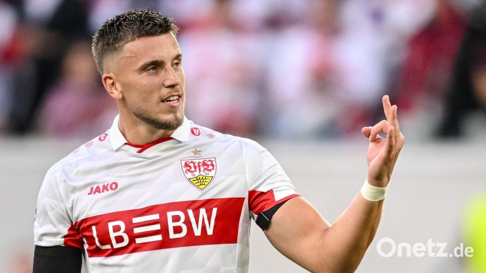 Matchwinner gegen Stavanger: Stuttgarts Ermedin Demirovic. Bild: Harry Langer/dpa