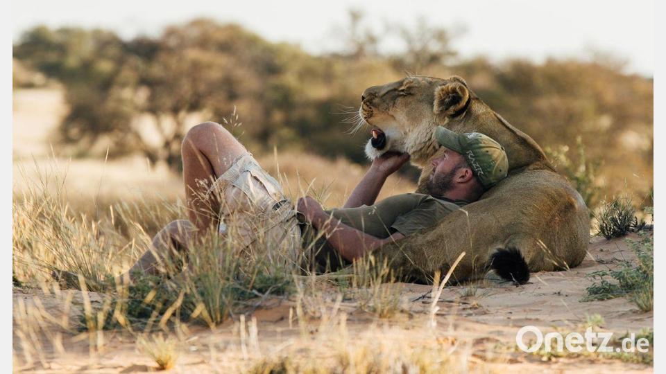Die sozialen Medien haben Grüner und Sirga berühmt gemacht. (Handout) Bild: Fabian Gieske/Modisa Wildlife Project/dpa