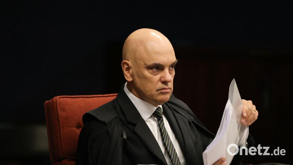 Der Oberste Richter Alexandre de Moraes. (Archivbild) Bild: Fabio Rodrigues-Pozzebom/Agencia Brazil/dpa