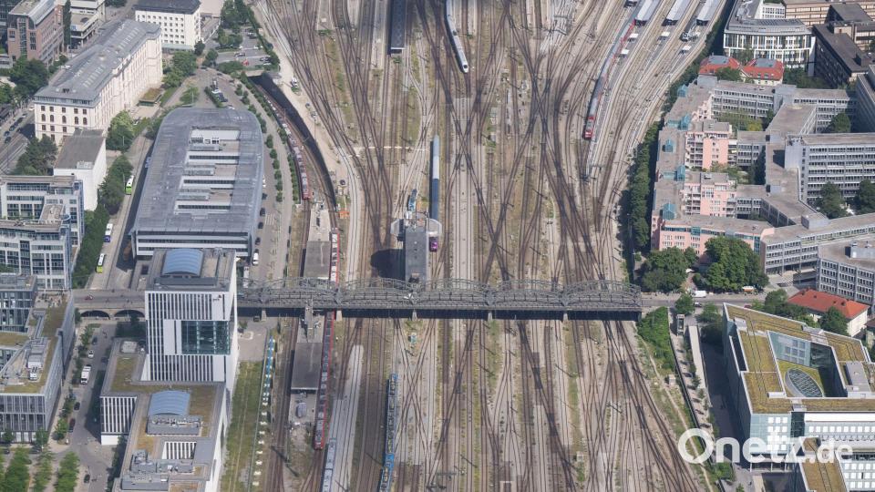 Über 30 Gleise gibt es am Hauptbahnhof in München. (Archivbild) Bild: Sven Hoppe/dpa