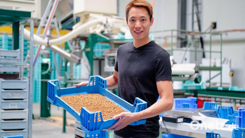 Mit der Idee, Insekten zur Lebensmittelproduktion zu züchten, hatte Gia Tien Ngo einst gegründet. Bild: Uwe Anspach/dpa