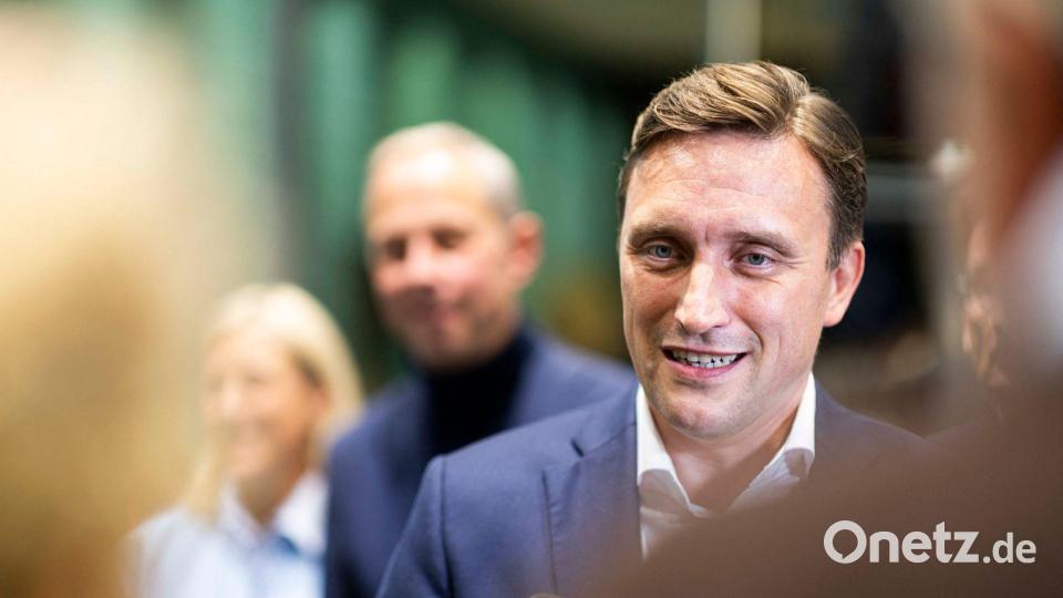 Lechner hofft auf Platz 1 mit der CDU Bild: Michael Matthey/dpa