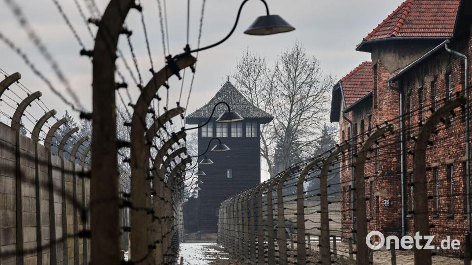 Das Vernichtungslager Auschwitz steht als Synonym für die Todesmaschinerie der Nazis. (Symbolbild) Bild: Beata Zawrzel/AP/dpa