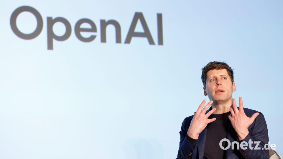 OpenAI-Chef Sam Altman. Der Börsengang für OpenAI ist erst einmal aufgeschoben. Bild: Rodrigo Reyes Marin/ZUMA Press Wire/dpa