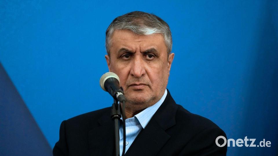 Der iranische Atomchef ist mit einem UN-Reiseverbot belegt. (Archivbild) Bild: Vahid Salemi/AP/dpa