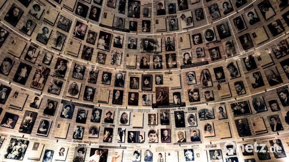 Die Holocaust-Gedenkstätte Yad Vashem in Israel sammelt die Zeugnisse von Überlebenden der Schoah. (Archivbild) Bild: Fabian Sommer/dpa